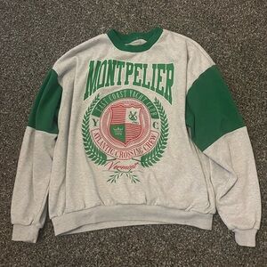 Womens modish rebel sweatshirt size large